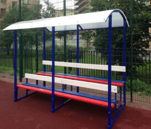 Купить Трибуна на 12 человек с козырьком (брус) в Ейске 