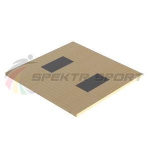 Купить Помост тяжелоатлетический 3х3х0,1м, рез. амортизаторы 1х0,5х0,04м в Ейске 