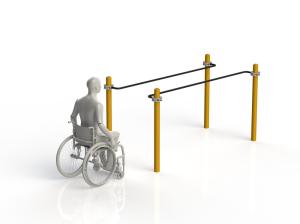 Купить Брусья параворкаут параллельные для колясочников WRK-D01_76mm в Ейске 