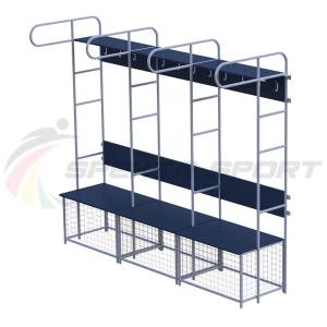 Купить Индивидуальное место хоккеиста ширина 580 мм. (3-х секционный) в Ейске 