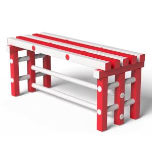 Купить Скамья для оснащения бассейна жесткий ПВХ 1000х420х450 мм в Ейске 