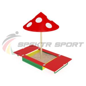 Купить Песочница с крышкой и грибком ИО 512 в Ейске 
