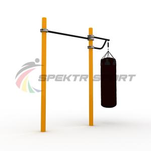 Купить Турник классический для занятий Воркаут с боксерской консолью SP WRK-07+Box_76mm в Ейске 