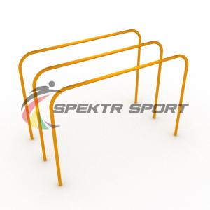 Купить Брусья гнутые тройные параллельные для Воркаут SP WRK-17 в Ейске 