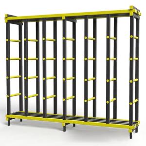 Купить Стеллаж для хранения аква-инвентаря жесткий ПВХ 2000х600х2000 мм в Ейске 