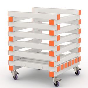 Купить Корзина из ПВХ для детского плавательного инвентаря 570х570х600 мм в Ейске 