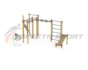 Купить Спортивный комплекс для инвалидов-колясочников WRK-D17_76mm в Ейске 