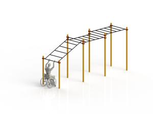 Купить Рукоход разноуровневый для колясочников WRK-D09_76mm в Ейске 