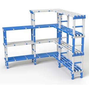 Купить Стеллаж в бассейн жесткий ПВХ от 1988х374х1800 мм до1510х374х1800 мм в Ейске 