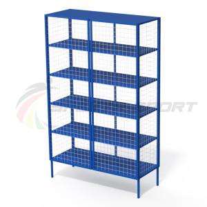 Купить Стеллаж для хранения инвентаря закрытый 1250х750х1500 (разборный) в Ейске 