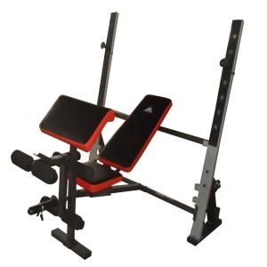 Купить Скамья со стойками под штангу DFC D1066 в Ейске 