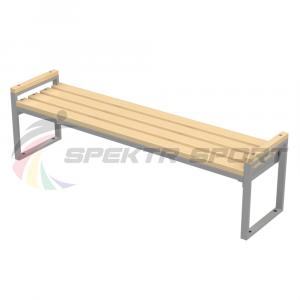 Купить Лавка парковая разборная 2 м без спинки в Ейске 