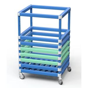 Купить Корзина для хранения инвентаря 570х570х600 мм ПВХ (закругленный профиль) в Ейске 