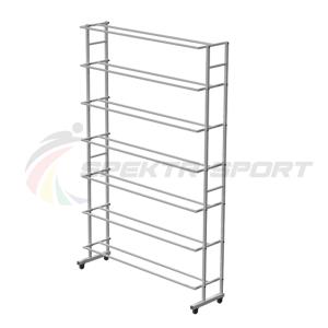 Купить Стеллаж для мячей мобильный односторонний шир. 1320 мм SP ХИ-М1_25 в Ейске 