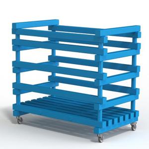 Купить Корзина для хранения инвентаря, мячей жесткий ПВХ 1000х600х970 мм в Ейске 