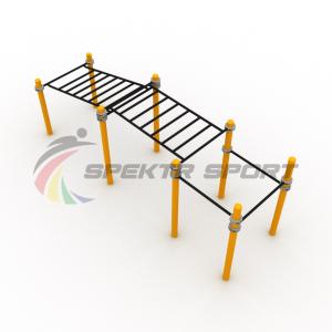 Купить Детский рукоход двухсекционный с подъёмом и 3 турника в Ейске 