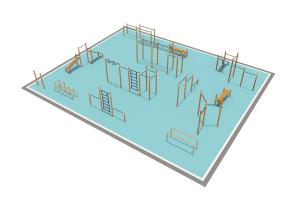 Купить Районная площадка для Воркаут и WRK 7_76mm в Ейске 