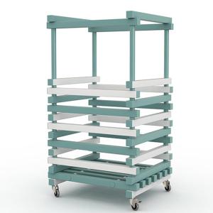 Купить Корзина для плавательного инвентаря, нудл жесткий ПВХ 800х700х1350 мм в Ейске 