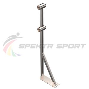 Купить Стойка балетного станка двухрядного напольная Фуэте (нерж. сталь) в Ейске 