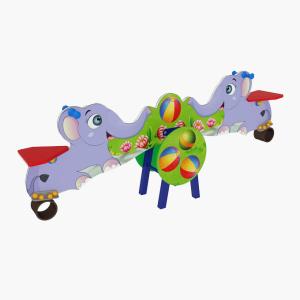 Купить Качалка-балансир Слоники ИО118 в Ейске 