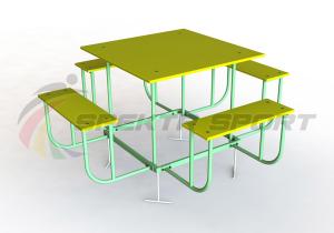 Купить Столик со скамейками арт. SP УБС1 в Ейске 