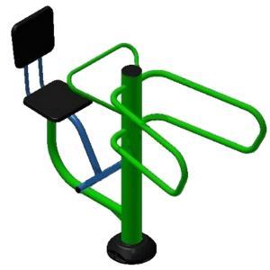 Купить Уличный тренажер взрослый Твистер + Брусья ТС 109-2 в Ейске 