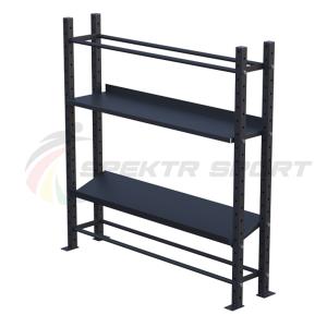 Купить Модульный стеллаж для гантелей, гирь и медболов 1920х430х1950 в Ейске 