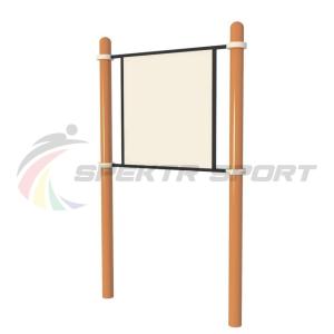 Купить Информационный стенд для сдачи нормативов с металлическим полем 1х1 м в Ейске 