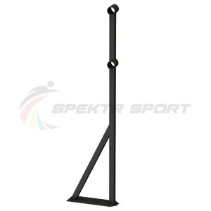 Купить Стойка балетного станка двухрядного напольная Фуэте Блэк в Ейске 