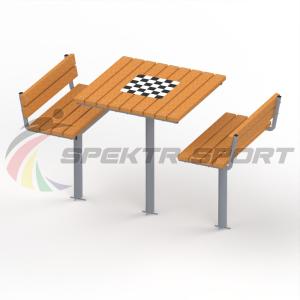 Купить Уличный набор два стула и стол шахматный в Ейске 
