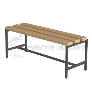 Купить Скамейка для раздевалок без спинки (цельная) 1000 мм в Ейске 