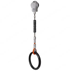 Купить Гимнастическое кольцо с подвесом длиной 823 мм на трубу диаметром 34 мм в Ейске 