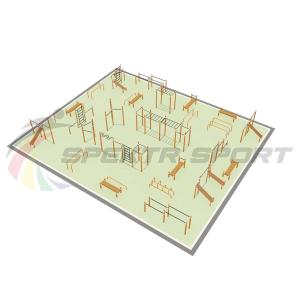 Купить Парковая площадка для Воркаут и WRK 6_76mm в Ейске 