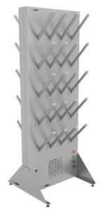 Купить Сушильный стеллаж для обуви SL1 Вираж эконом, двусторонний, с бактерицидной лампой (32 пар) в Ейске 