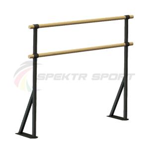 Купить Хореографический станок двухрядный напольный Фуэте Блэк в Ейске 