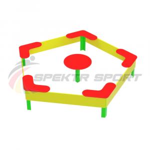 Купить Песочница со столиком и сиденьями в Ейске 