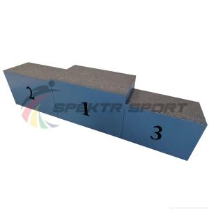 Купить Пьедестал для награждения "матрешка" переносной (обшит  фанерой) 2 человека на ступень SP РАН4Ф в Ейске 