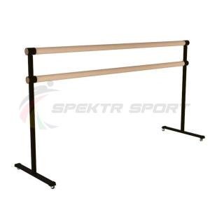 Купить Переносной хореографический станок двухрядный Аллегро на колесах в Ейске 