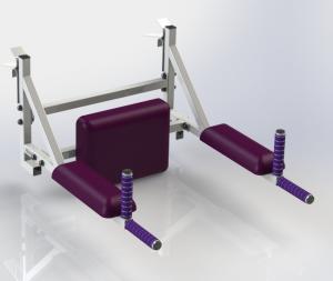 Купить Брусья-пресс и подставка под штангу Джет 4 цв. белый в Ейске 