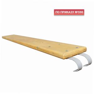 Купить Доска наклонная навесная гладкая 2 м (260х40 мм) в Ейске 