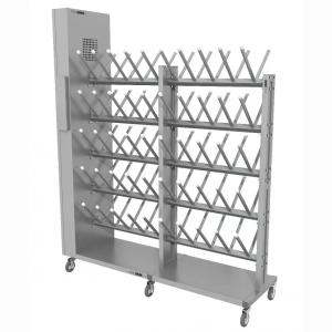 Купить Сушильный стеллаж для обуви SL2 Лидер-премиум мобильный двусторонний (60 пар) в Ейске 