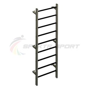 Купить Шведская стенка метал. с прорез. перекладинами Джет 1П цв. серый в Ейске 