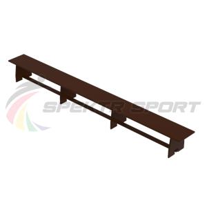 Купить Скамья гимнастическая (лам. фанера 15мм) 2500х240х245мм в Ейске 