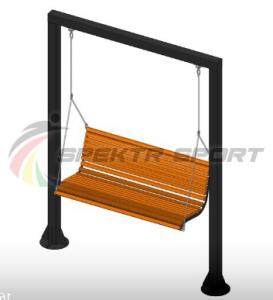 Купить Качели "Бриз" со спинкой в Ейске 