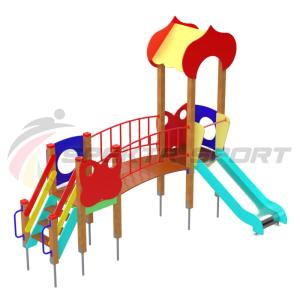 Купить Детский игровой комплекс Полянка ДИК 1603 в Ейске 