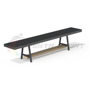 Купить Скамья гимнастическая мягкая 1,5 м. (2 нерегулир метал. нож.) в Ейске 