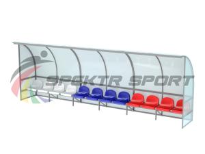 Купить Кабинка для игроков и судей на 12 мест в Ейске 