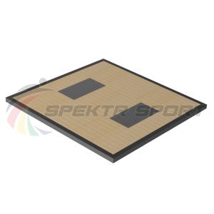 Купить Помост тяжелоатлетический с окантовкой 3х3х0,1м, рез. амортизаторы 1х0,5х0,04м в Ейске 