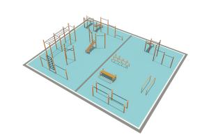 Купить Районная площадка для Воркаут и WRK 1_76mm в Ейске 