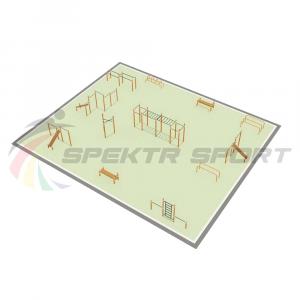 Купить Парковая площадка для Воркаут и WRK 2_76mm в Ейске 